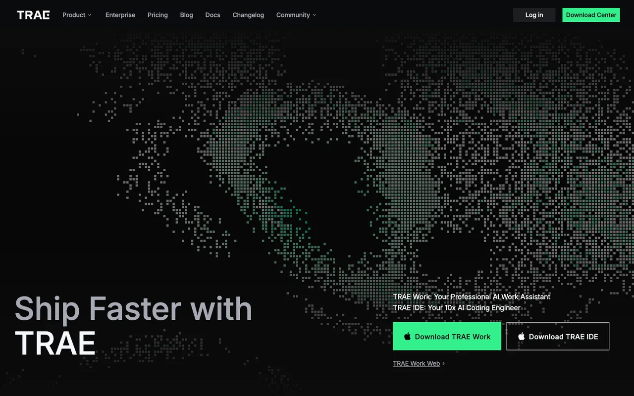 Trae — IDE nativo de IA de ByteDance con diseño-a-código